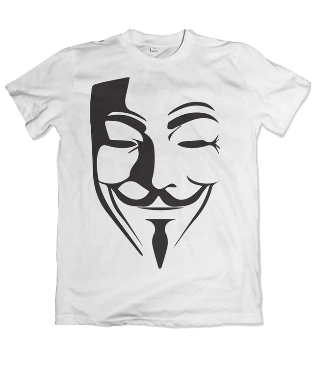 Vendetta Mask T-Shirt (White)
