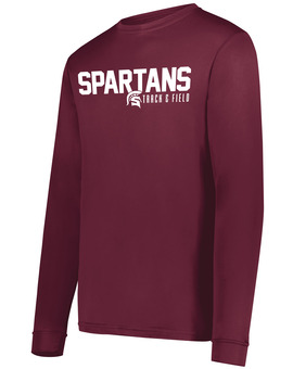 Spartan Track & Field Team -  Spartans Drifit Long Sleeve Tee