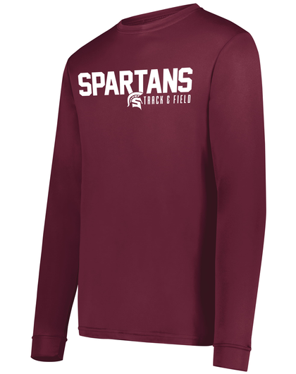Spartan Track & Field Team -  Spartans Drifit Long Sleeve Tee