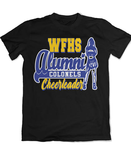 WFHS Cheer Alumni T-Shirt 2019 (Black)