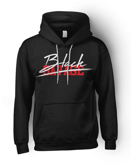Black Savage Unisex Hoodie (Black)