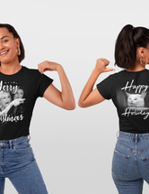 Yelling Woman Cat Meme Christmas Shirt - Front & Back