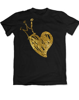 Heart of Gold T-Shirt (Black)