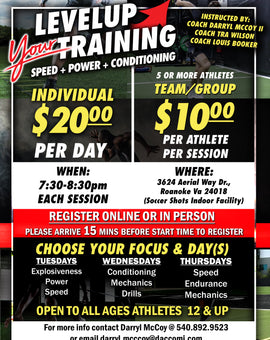 Speed, Power & Agility Training - Beginning 11/9/22