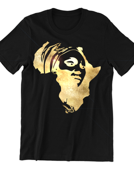 Mother Africa T-Shirt (Black)