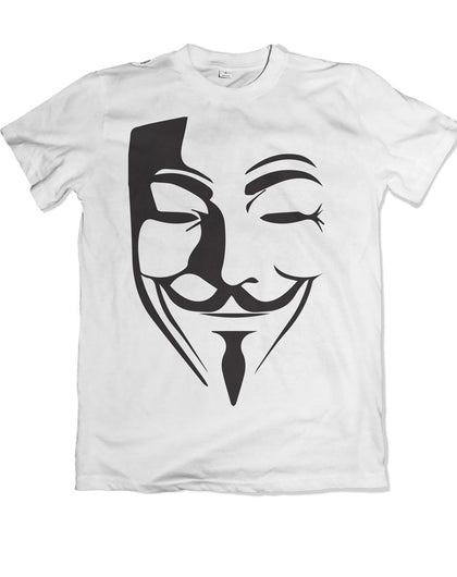 Vendetta Mask T-Shirt (White)